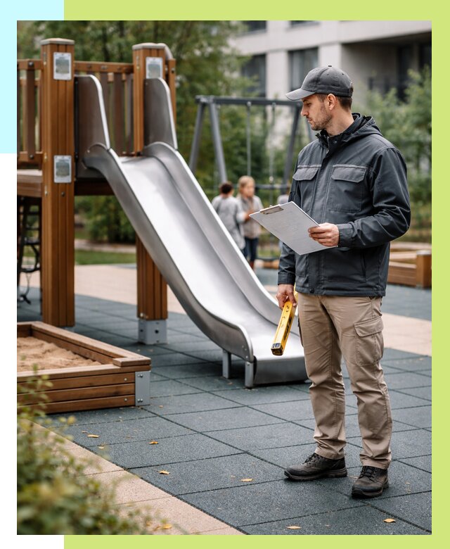 Сертификация детских площадок в Щёлкове от 26008 р. | Алешин-Щлк