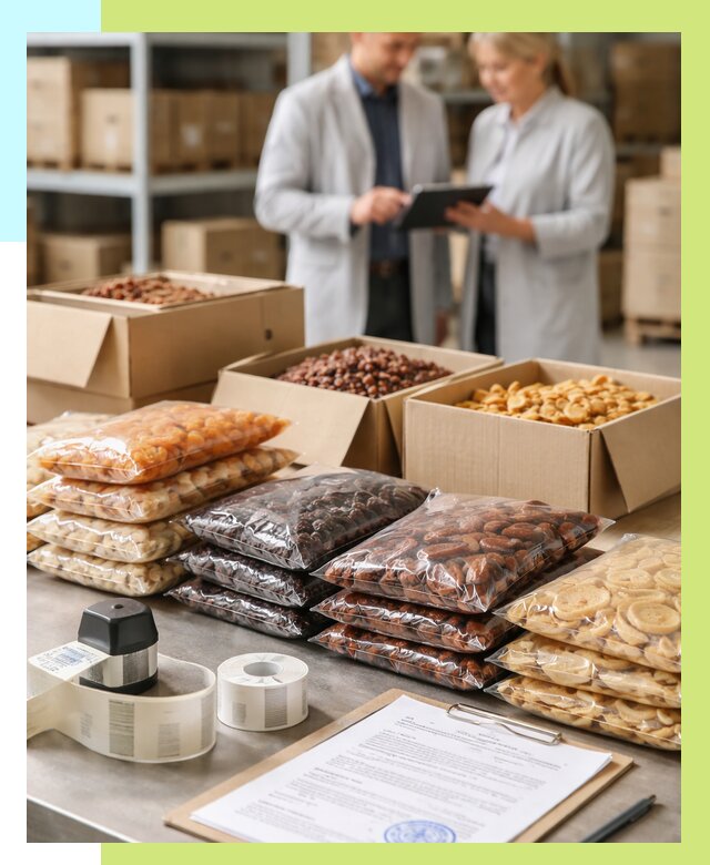 Сертификация сухофруктов в Щёлкове от 12484 р. | Алешин-Щлк под ключ