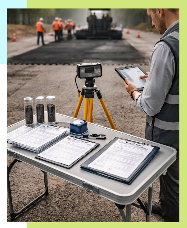 Сертификация асфальта в Щёлкове от 26008 р. | Алешин-Щлк