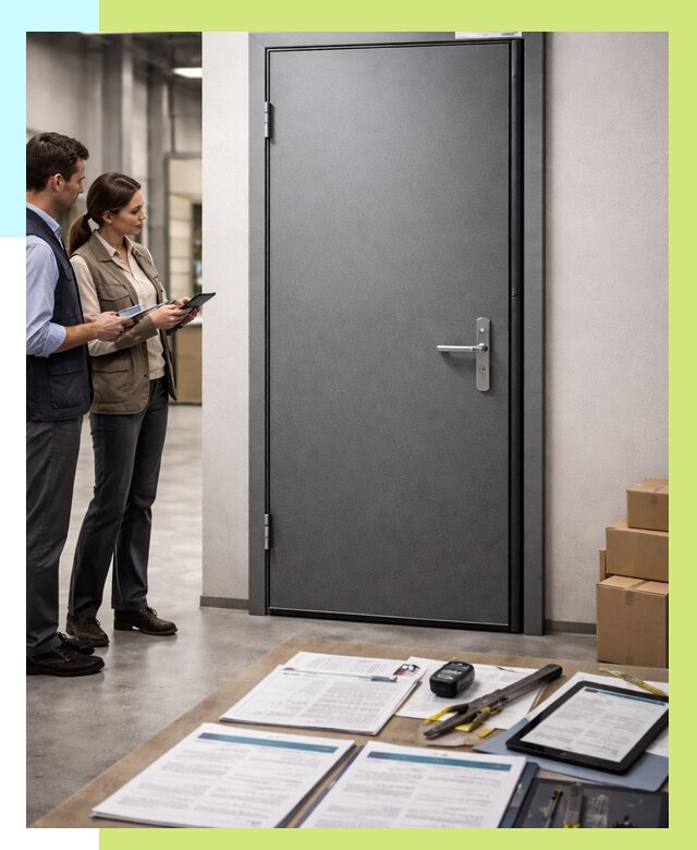 Сертификация противопожарных дверей в Щёлкове от 9363 р. | Алешин-Щлк