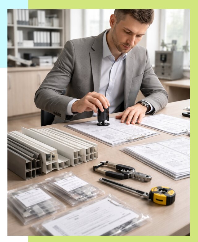 Сертификация ПВХ продукции в Щёлкове от 8843 р., Алешин-Щлк