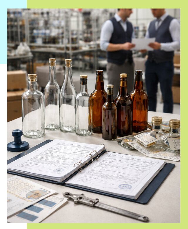 Сертификация стеклянных бутылок в Щёлкове от 26008 р. | Алешин-Щлк