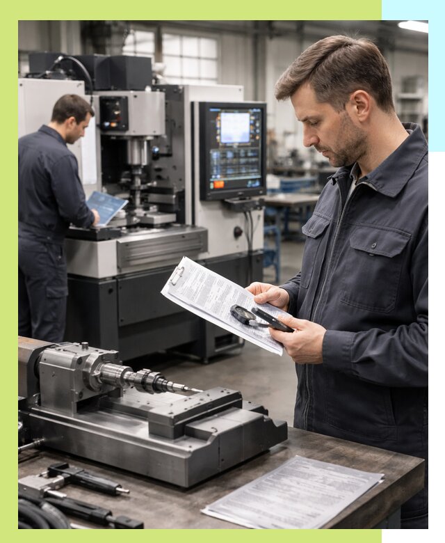 Сертификация станков: оформление документов и испытания в Щёлкове