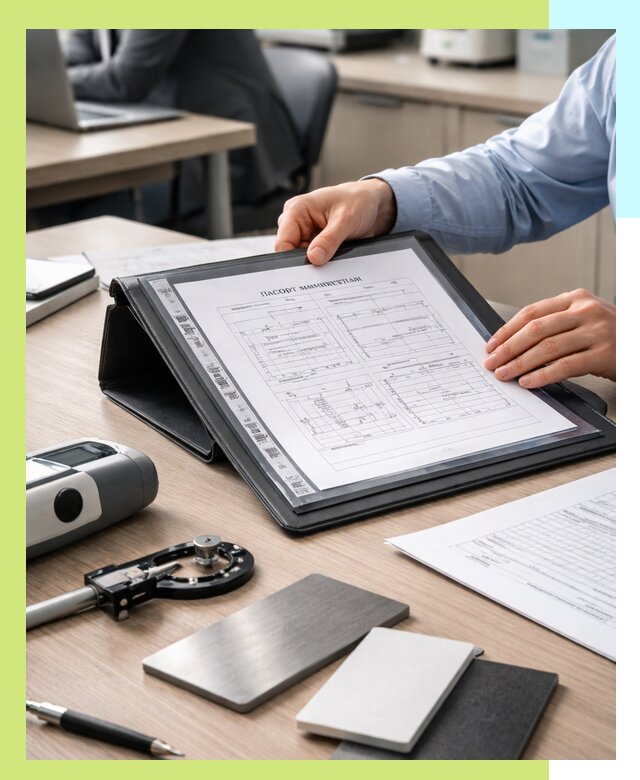 Оформление паспорта материала для продукции в Щёлкове