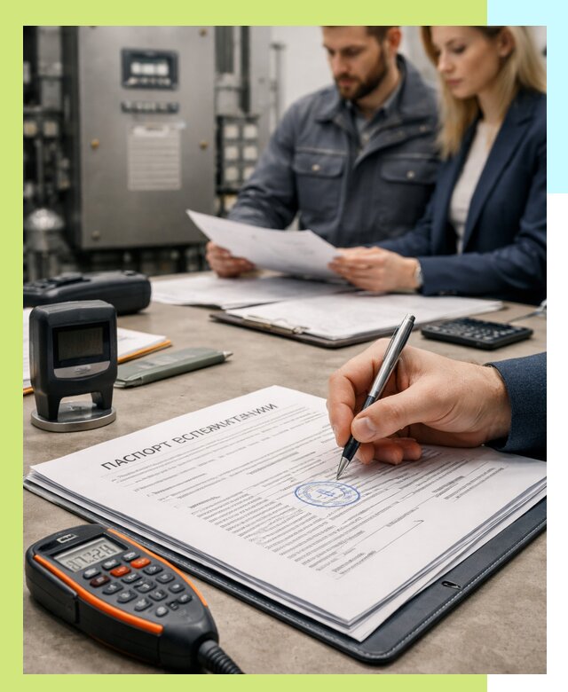 Оформление паспорта эксплуатации оборудования в Щёлкове