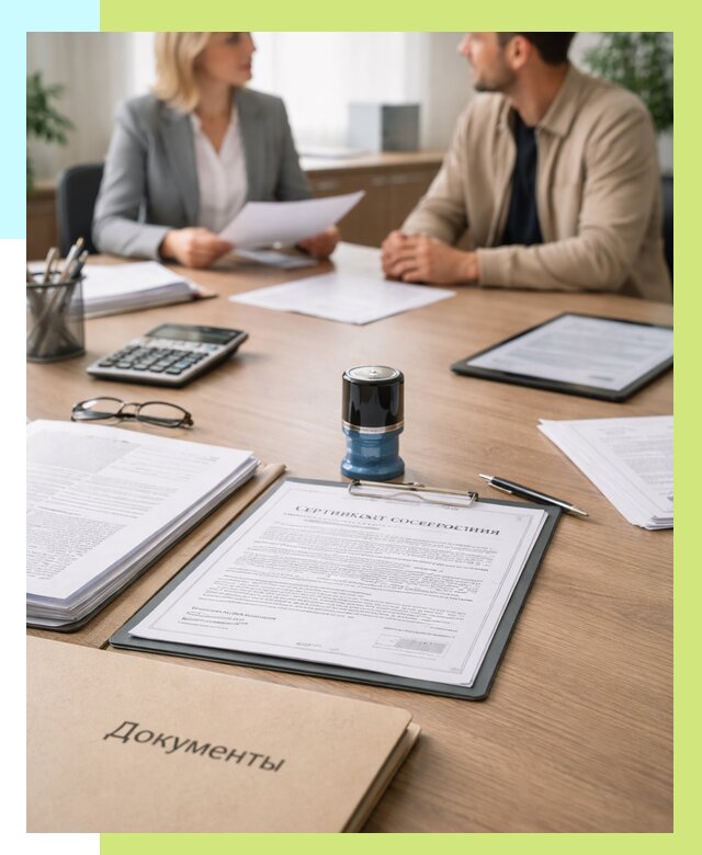 Сертификат соответствия на продукцию в Щёлкове от 15605 р.|Алешин-Щлк