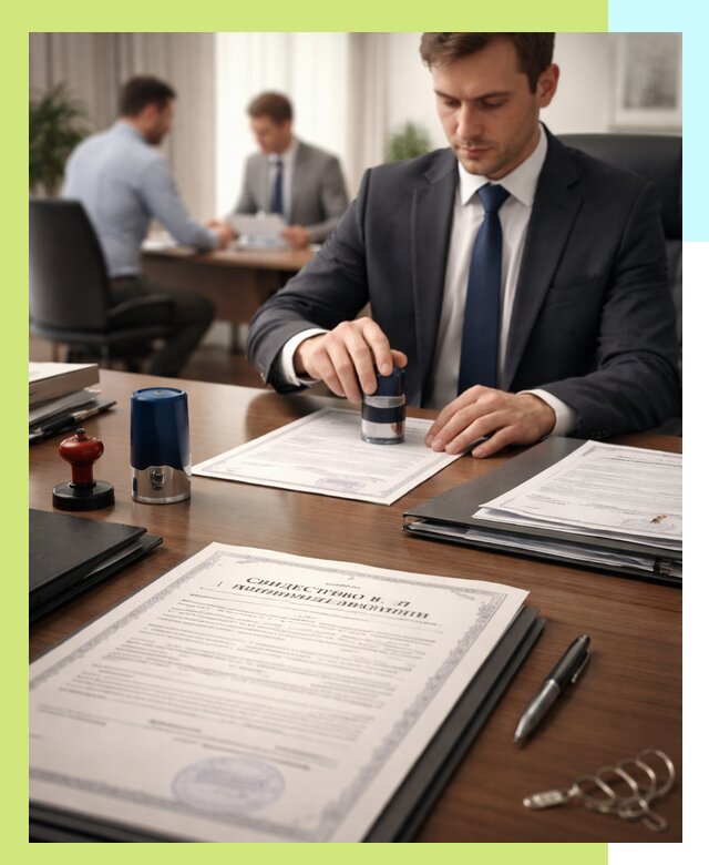 Оформление свидетельства о государственной регистрации в Щёлкове