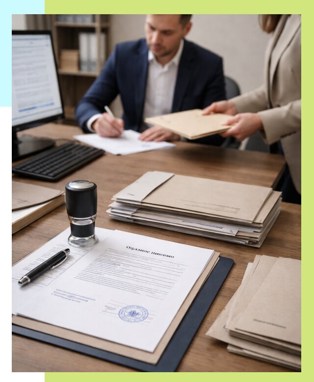 Отказное письмо для таможни в Щёлкове от 3121 р, Алешин-Щлк