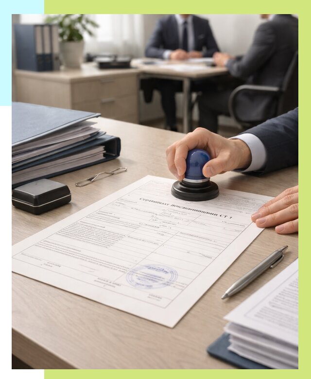 Сертификат происхождения СТ 1 в Щёлкове от 4681 р. | Алешин-Щлк