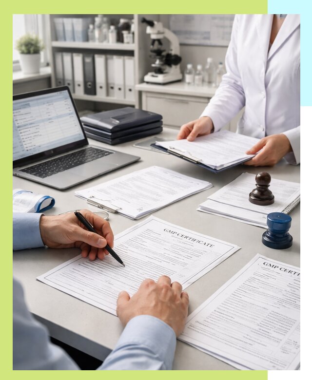 Оформление сертификата GMP в Щёлкове для фармпроизводства