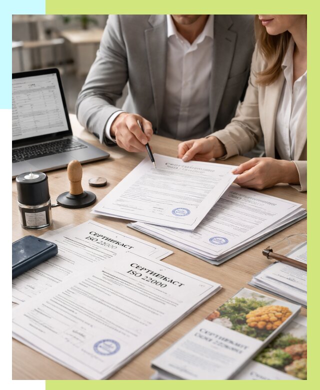 Сертификат ISO 22000 в Щёлкове от 41612 р. под ключ | Алешин-Щлк