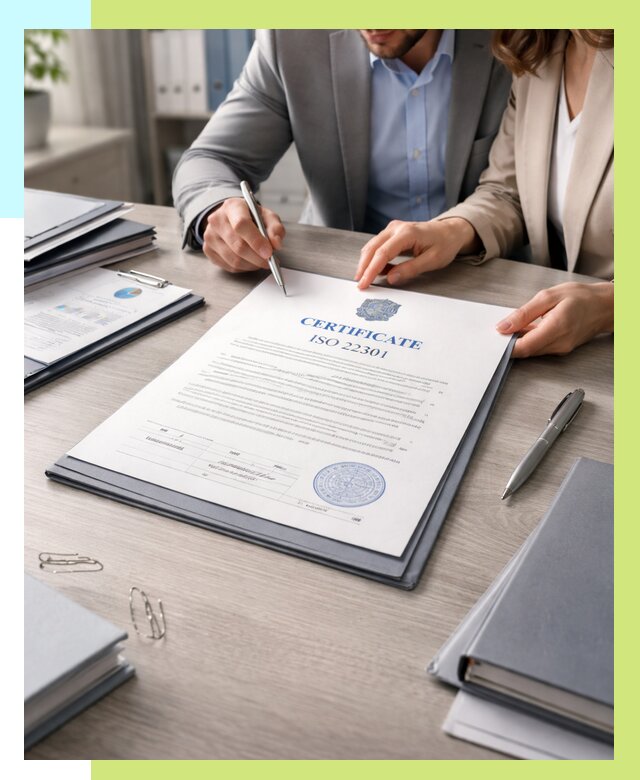 Сертификат ISO 22301 в Щёлкове от 46814 р. | Алешин-Щлк срочно