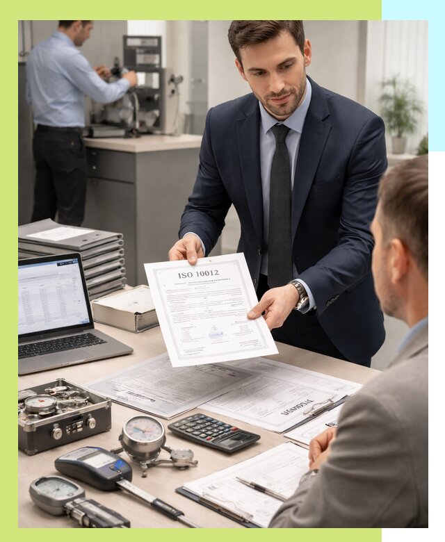 Выдача сертификата ISO 10012 по требованиям метрологии в Щёлкове