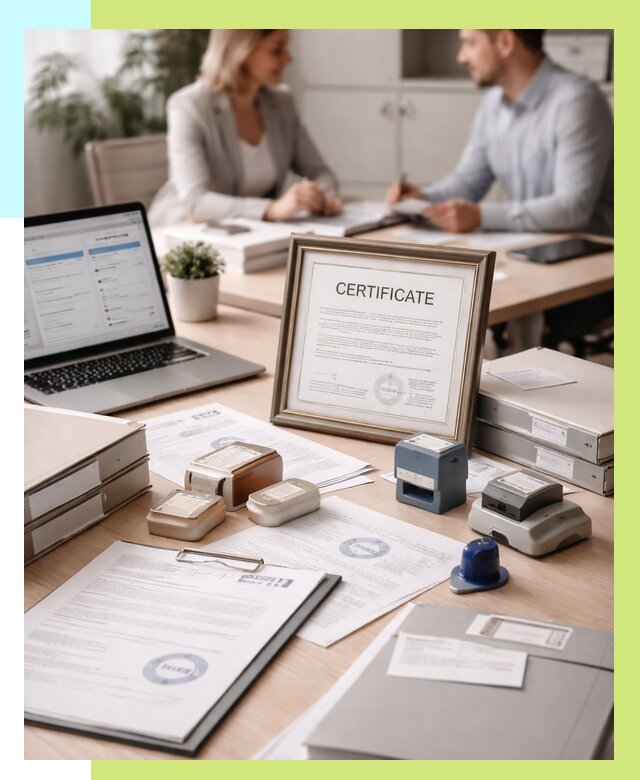 Сертификация компании в Щёлкове от 46814 р. | Алешин-Щлк — заказ